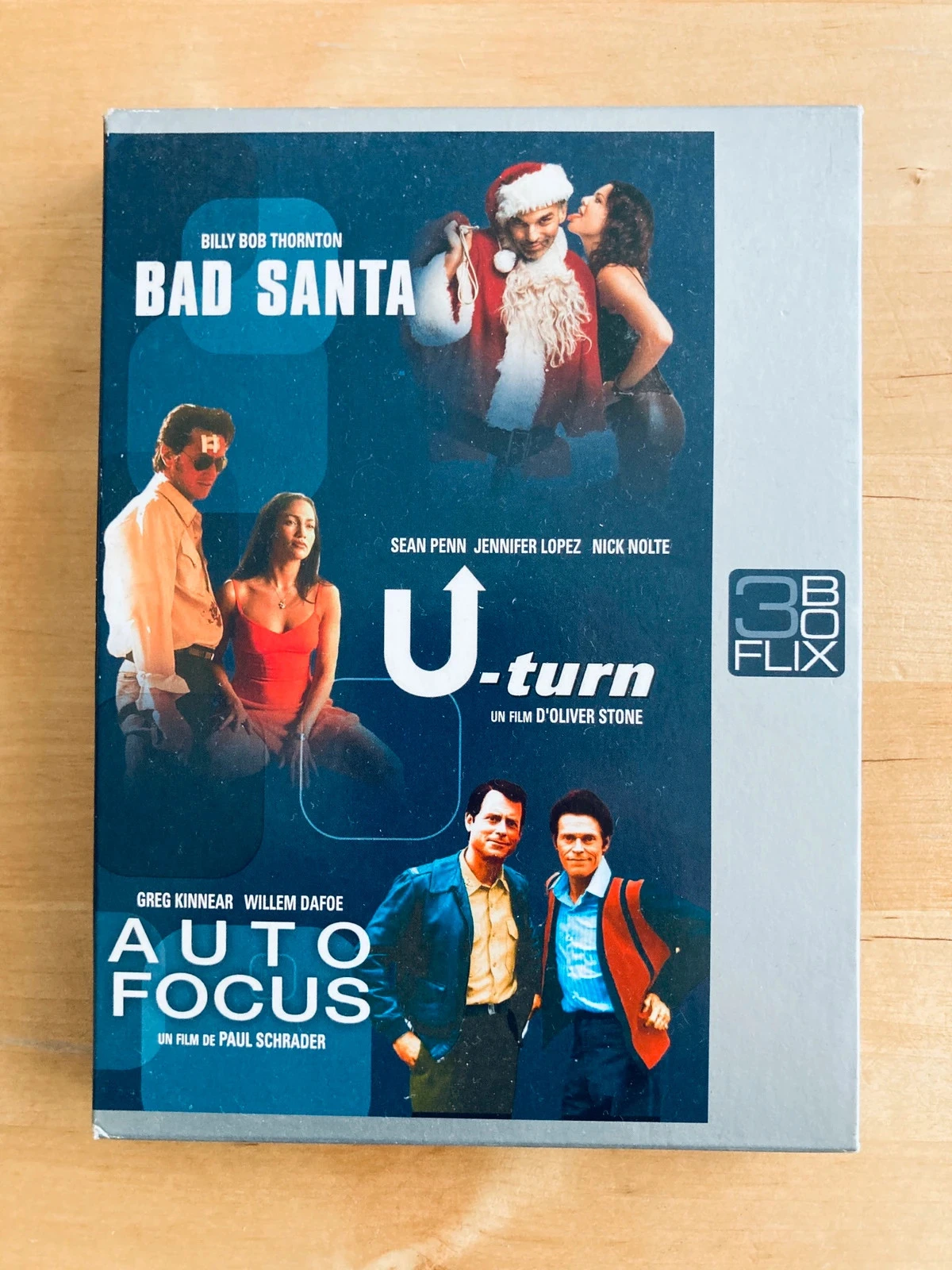 Coffret 3 DVD Bad Santa U-Turn Auto Focus.